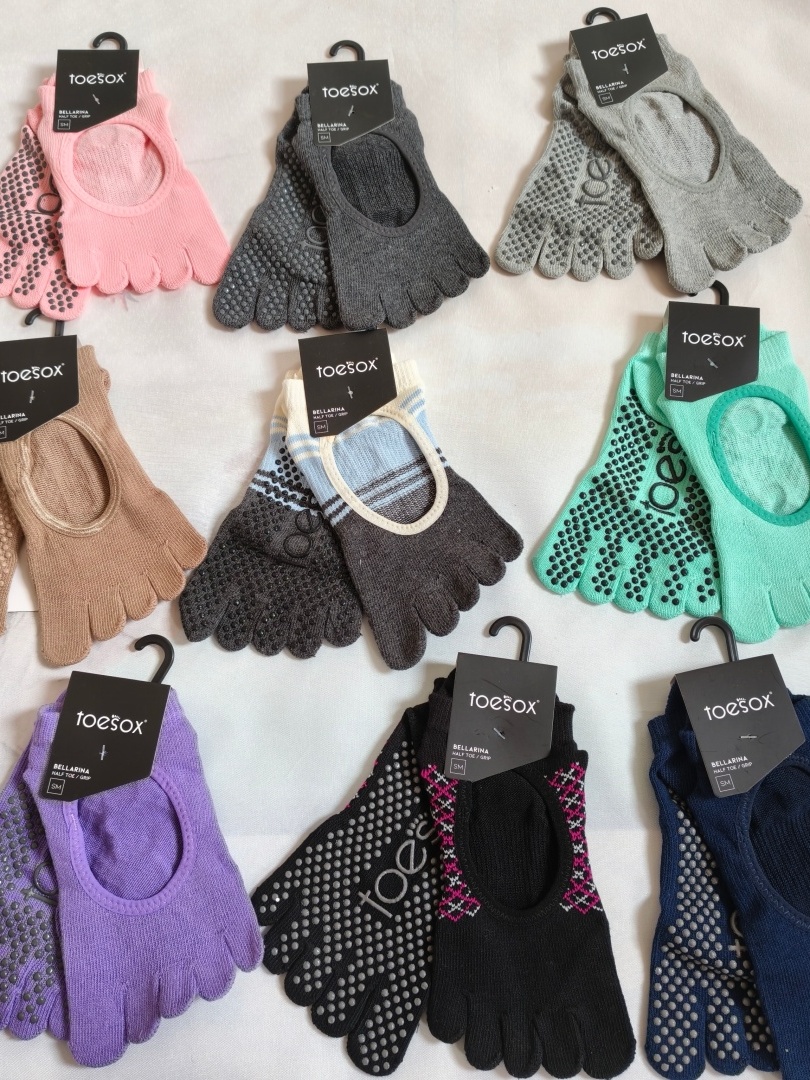 Носки для йоги Toesox с пятью  – обзор и цена Medias Para Pilates Y Yoga